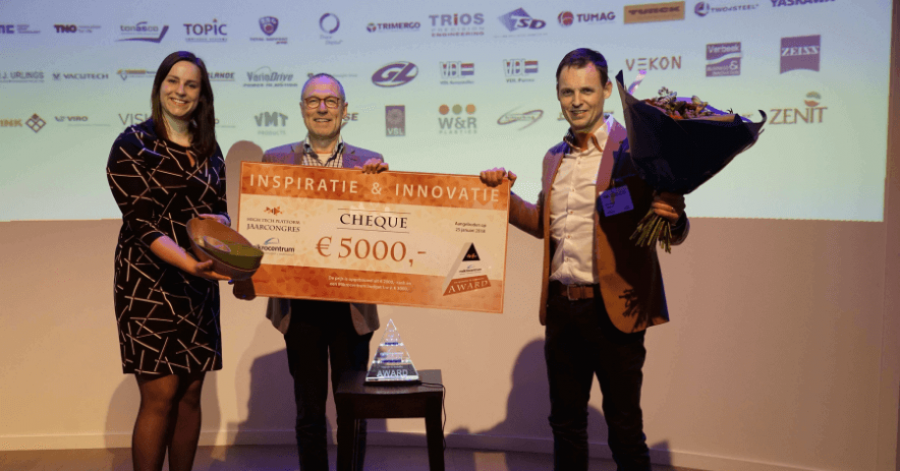 Winnaar Inspiratie Innovatie Award 2018 Timmerije